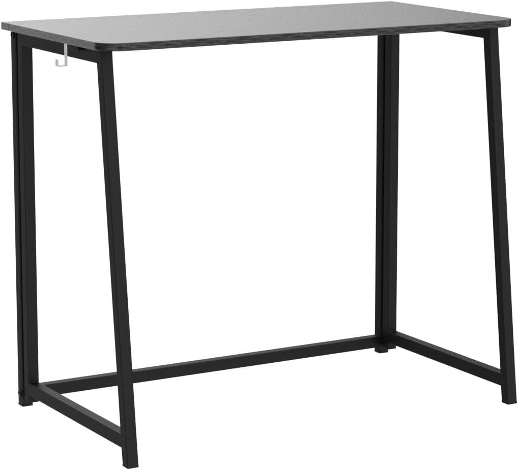 Black Foldable Space Saving Desk