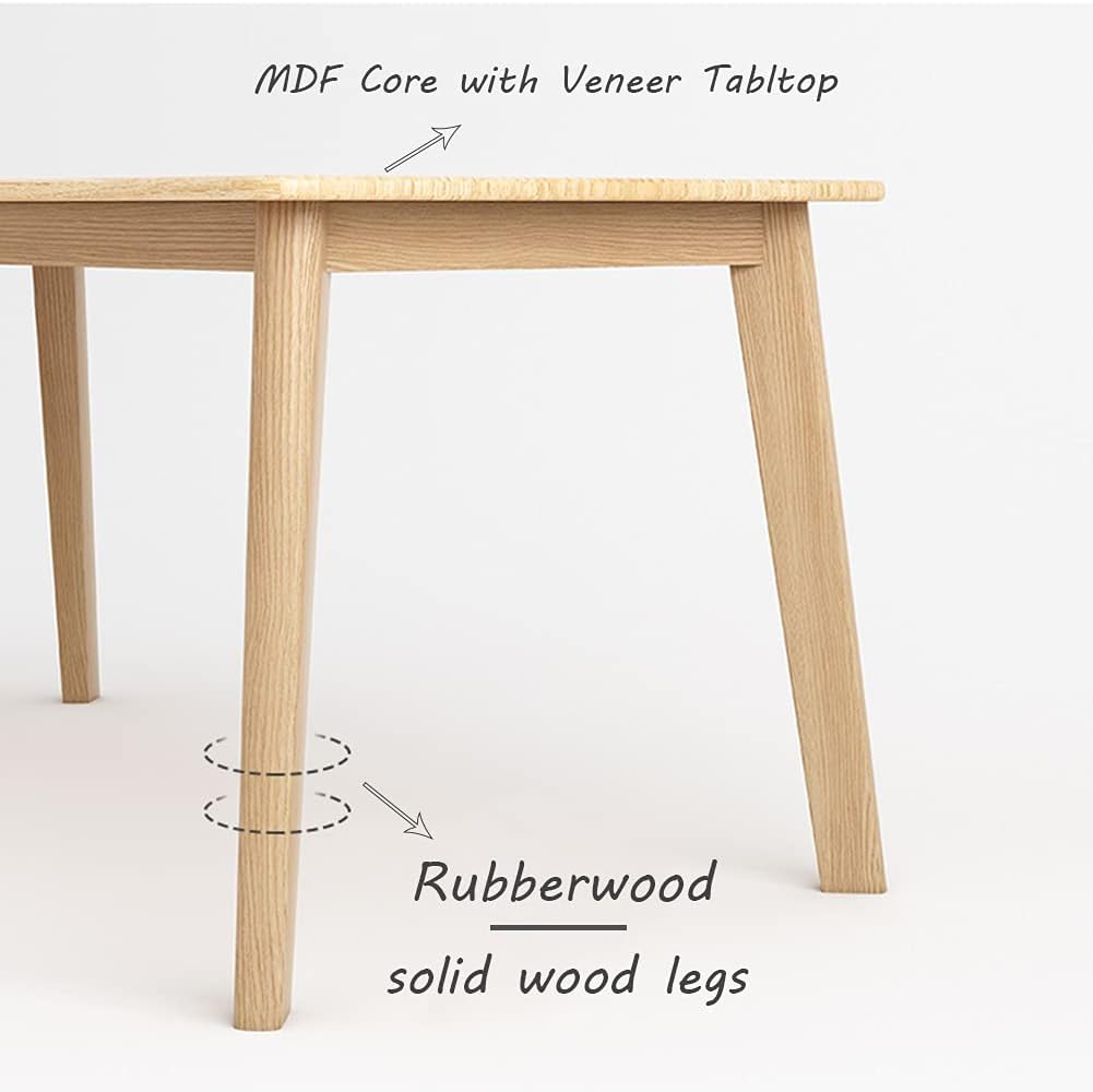 White Nordic Wooden Writing Desk