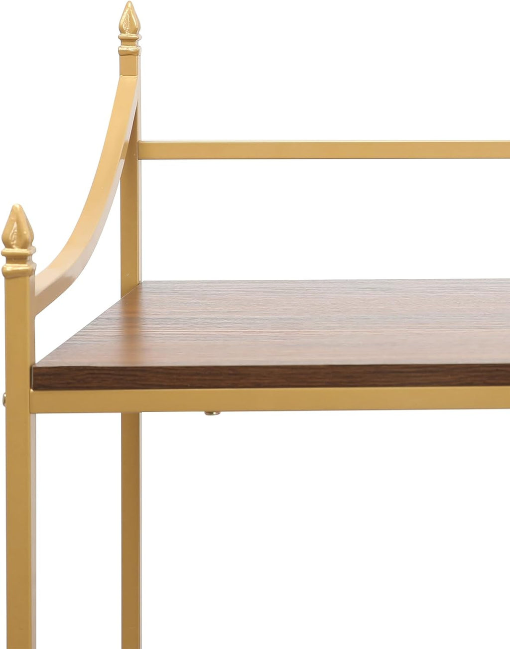 Metal Frame 4-Tier Open Storage Shelf