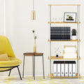 Beech 5-Tier Corner Storage Shelf