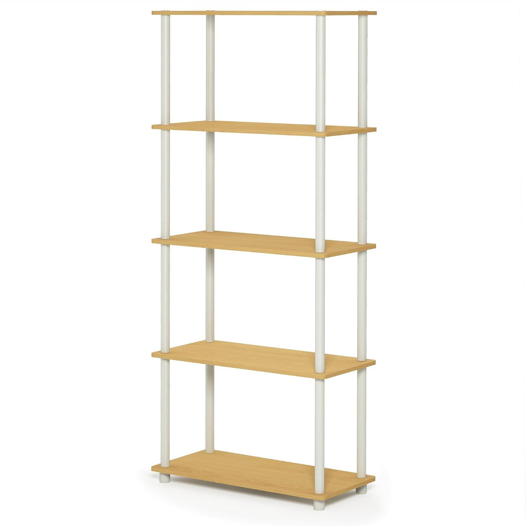 Beech 5-Tier Corner Storage Shelf