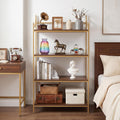 Metal Frame 4-Tier Open Storage Shelf